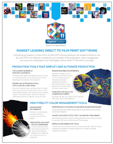 DTF Starr Software 11 for Wide Format DTF