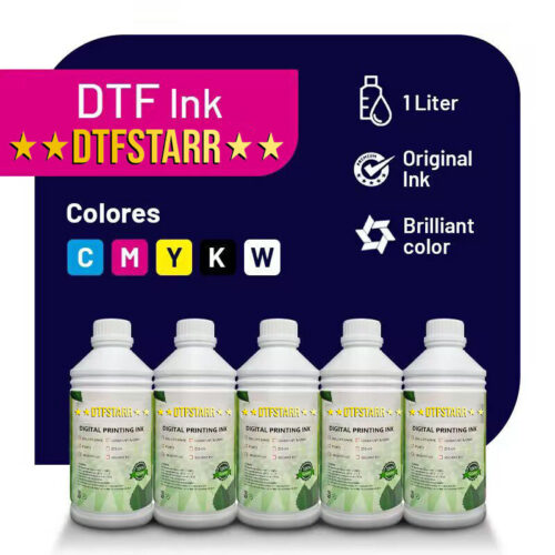 Ultra Bright DTF Starr Ink — 4 Pack (C, M, Y, K)