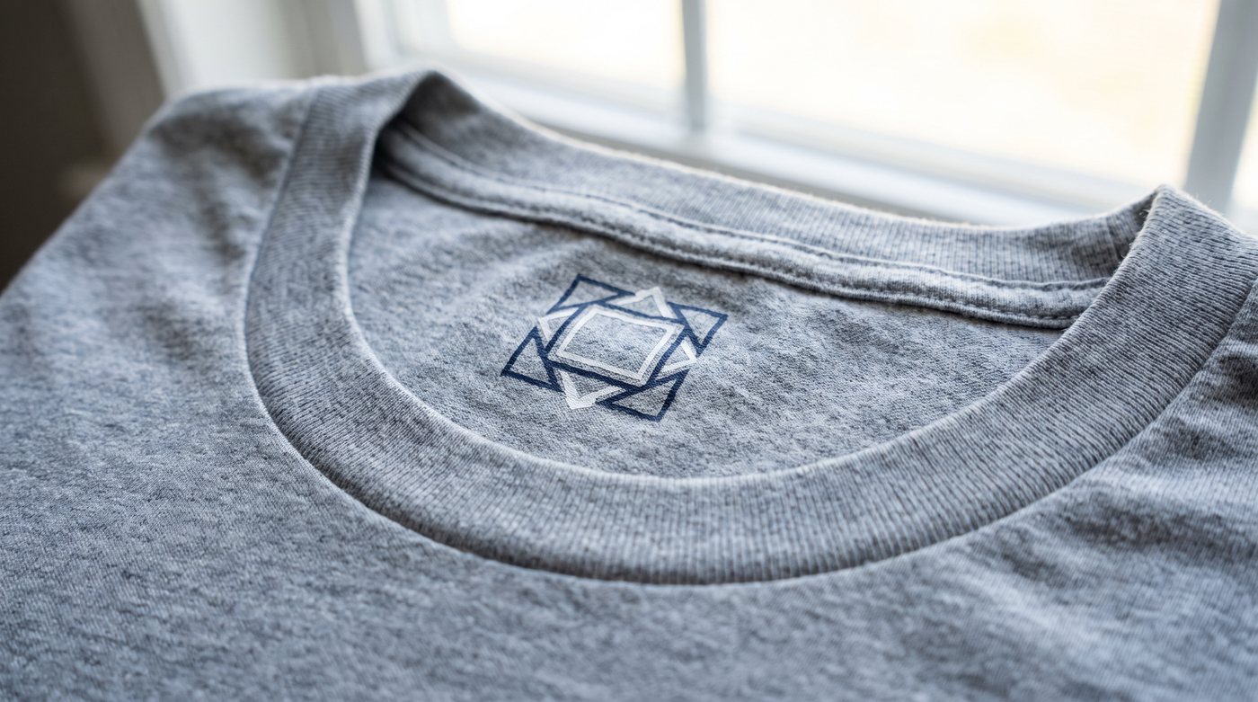 1. Tagless Neck Labels (printed inside the neck)