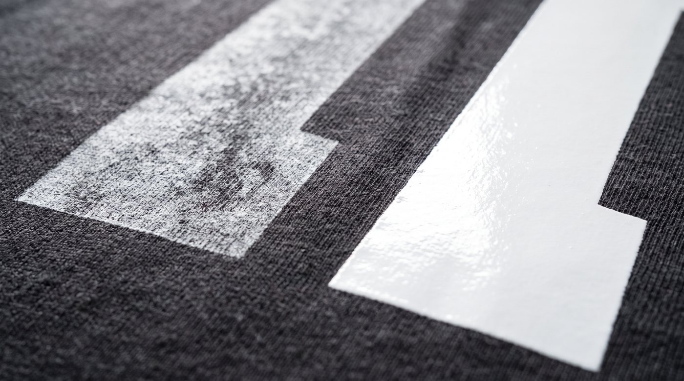 White ink prints grey or thin